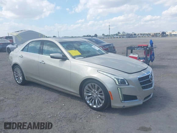 2014 Cadillac CTS Luxury RWD with VIN 1G6AR5SX1E0158438, listed as a IAAI auction lot 41801082 with 28,888 mi miles. Bid and sale history available at carsss.com. Image 1.