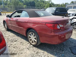 2008 Chrysler Sebring Touring with VIN 1C3LC55R48N691416, listed as a Copart auction lot 63386124 with 0 mi miles and Clean Title. Bid and sale history available at carsss.com. Image 2.