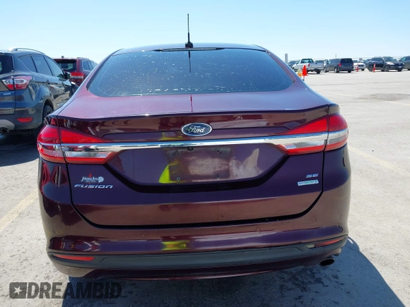 2017 Ford Fusion SE with VIN 3FA6P0HD7HR413239, listed as a IAAI auction lot 41971985 with 99,068 mi miles and . Bid and sale history available at DreamBid. Image 16.