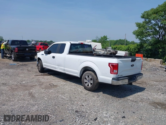 2016 Ford F-150 XL with VIN 1FTEX1CF6GKF91909, listed as a IAAI auction lot 42495243 with 219,952 mi miles and . Bid and sale history available at DreamBid. Image 3.