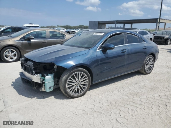 2020 Mercedes-Benz CLA with VIN W1K5J4GB0LN120010, listed as a Copart auction lot 53033295 with 61,301 mi miles and Non Repairable. Bid and sale history available at carsss.com. Image 1.