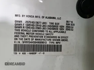 2017 Acura MDX Technology with VIN 5FRYD4H55HB009013, listed as a Copart auction lot 50069845 with 144,380 mi miles and Salvage Title. Bid and sale history available at DreamBid. Image 15.