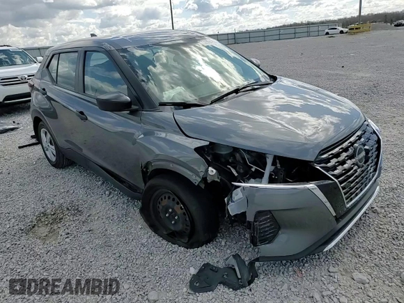 2022 Nissan Kicks S with VIN 3N1CP5BV6NL493761, listed as a Copart auction lot 50304265 with 25,562 mi miles and Salvage Title. Bid and sale history available at carsss.com. Image 12.