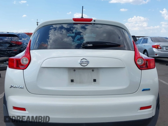 2013 Nissan Juke SV with VIN JN8AF5MR4DT202115, listed as a IAAI auction lot 42437467 with 145,420 mi miles and . Bid and sale history available at DreamBid. Image 16.