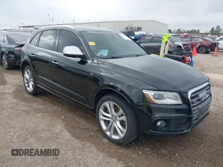 2015 Audi SQ5 Premium Plus with VIN WA1CGAFP5FA061554, listed as a IAAI auction lot 41513798 with 134,006 mi miles. Bid and sale history available at carsss.com. Image 1.