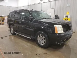 2003 Cadillac Escalade with VIN 1GYEC63T53R151013, listed as a Copart auction lot 86536944 with 420,451 mi miles and Salvage title. Bid and sale history available at DreamBid. Image 4.