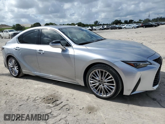 2022 Lexus IS 300 с VIN JTHDA1D22N5120116, выставлен на аукционе Copart как лот 43250735 с пробегом 5 976 миль миль и Списание • Salvage title. История ставок и продаж доступна на DreamBid. Изображение 4.