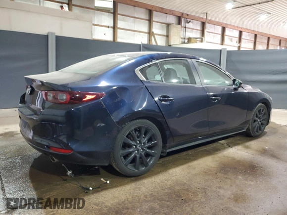 2024 Mazda 3 S Select Sport with VIN 3MZBPABM5RM427076, listed as a Copart auction lot 56504755 with 27,483 mi miles and Clean Title. Bid and sale history available at DreamBid. Image 3.