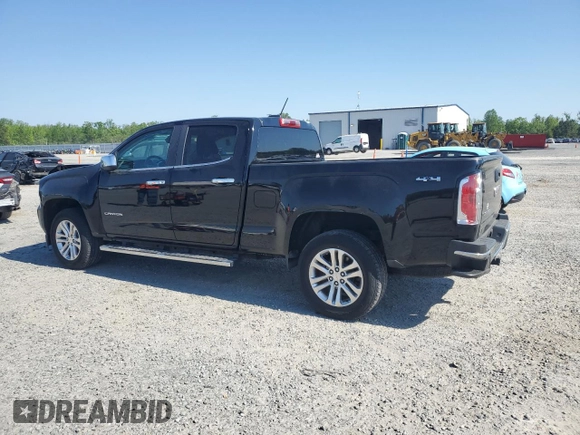 2015 GMC Canyon 4WD SLT with VIN 1GTG6CE32F1256905, listed as a Copart auction lot 53630855 with 79,281 mi miles and Salvage Title. Bid and sale history available at carsss.com. Image 2.