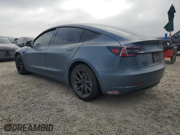 2021 Tesla Model 3 Long Range with VIN 5YJ3E1EB8MF006859, listed as a Copart auction lot 50344475 with 41,462 mi miles and Salvage Title. Bid and sale history available at DreamBid. Image 2.