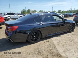2019 BMW 7 Series 750i xDrive с VIN WBA7F2C57KB240392, выставлен на аукционе Copart как лот 58296274 с пробегом 44 676 миль миль и Списание • Salvage title. История ставок и продаж доступна на DreamBid. Изображение 3.