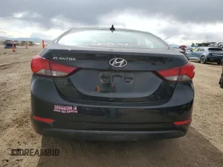 2016 Hyundai Elantra SE with VIN 5NPDH4AE5GH736943, listed as a Copart auction lot 54505995 with 112,357 mi miles and Salvage title. Bid and sale history available at DreamBid. Image 6.