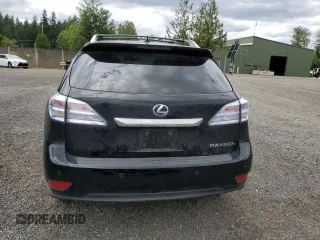 2011 Lexus RX 450h with VIN JTJBC1BA5B2040901, listed as a Copart auction lot 61205235 with 120,740 mi miles and Salvage title. Bid and sale history available at DreamBid. Image 6.