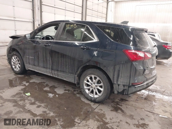 2021 Chevrolet Equinox LT with VIN 3GNAXUEV3MS134065, listed as a IAAI auction lot 41476294 with 45,651 mi miles and . Bid and sale history available at DreamBid. Image 3.