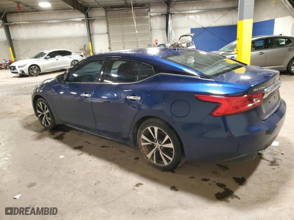 2017 Nissan Maxima SV with VIN 1N4AA6AP1HC423699, listed as a Copart auction lot 87212274 with 66,468 mi miles and Salvage Title. Bid and sale history available at carsss.com. Image 2.