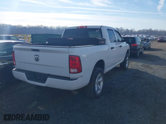 2018 Ram 1500 Express with VIN 3C6RR7KG7JG198449, listed as a IAAI auction lot 41611045 with 101,135 mi miles and . Bid and sale history available at DreamBid. Image 4.