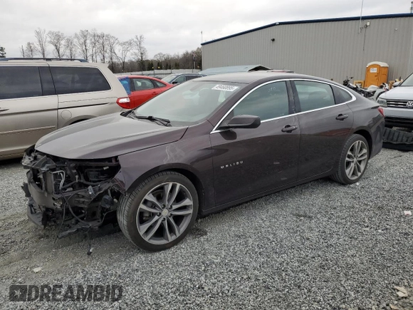 2021 Chevrolet Malibu LT with VIN 1G1ZD5ST5MF022409, listed as a Copart auction lot 49460895 with 104,204 mi miles and Salvage Title. Bid and sale history available at DreamBid. Image 1.