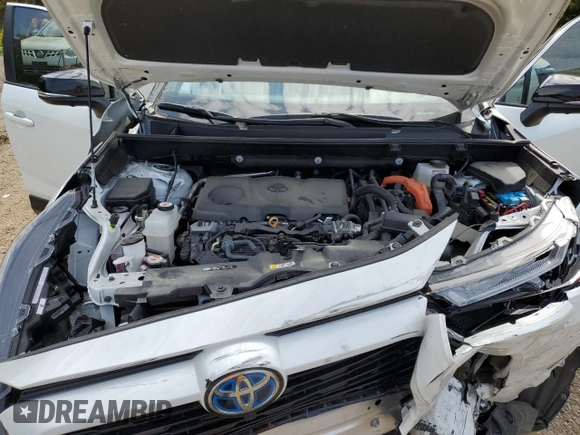 2024 Toyota RAV4 Hybrid XSE with VIN 2T35WRFV9RW211704, listed as a Copart auction lot 72229344 with 0 mi miles and Salvage Title. Bid and sale history available at carsss.com. Image 12.