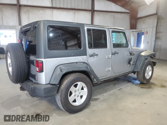 2014 Jeep Wrangler Unlimited Sport with VIN 1C4BJWDG6EL104739, listed as a Copart auction lot 62845045 with 167,155 mi miles and Clean title. Bid and sale history available at DreamBid. Image 3.