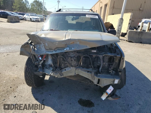 1995 Jeep Grand Cherokee Laredo with VIN 1J4GZ58S9SC706256, listed as a Copart auction lot 46635685 with 388,975 mi miles and Salvage Title. Bid and sale history available at carsss.com. Image 5.