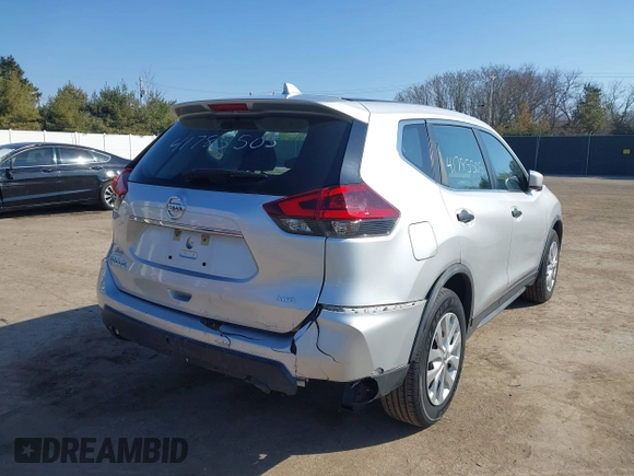 2018 Nissan Rogue SV with VIN KNMAT2MV1JP525946, listed as a IAAI auction lot 41785505 with 89,070 mi miles. Bid and sale history available at carsss.com. Image 6.