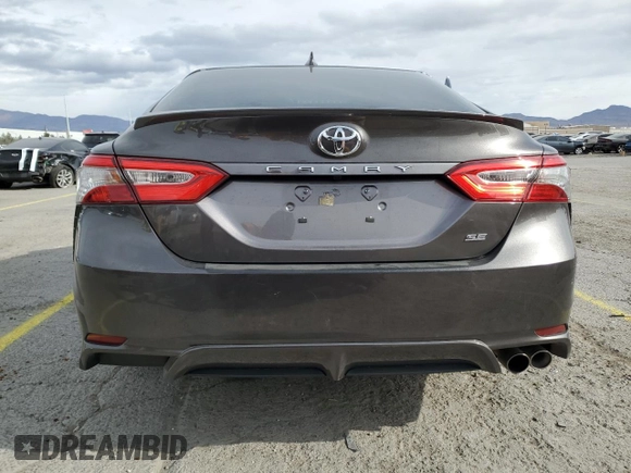2019 Toyota Camry LE with VIN 4T1B11HK2KU804048, listed as a Copart auction lot 49124945 with 57,710 mi miles and Salvage Title. Bid and sale history available at carsss.com. Image 6.