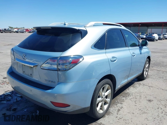 2010 Lexus RX 350 z VIN 2T2ZK1BA4AC039271, wystawiony jako IAAI lot #42068957 z przebiegiem 126 298 mil mil oraz . Historia ofert i sprzedaży dostępna na DreamBid. Obrazek 4.