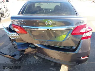 2015 Nissan Sentra S with VIN 3N1AB7AP7FY363741, listed as a IAAI auction lot 41209845 with 101,880 mi miles. Bid and sale history available at carsss.com. Image 6.