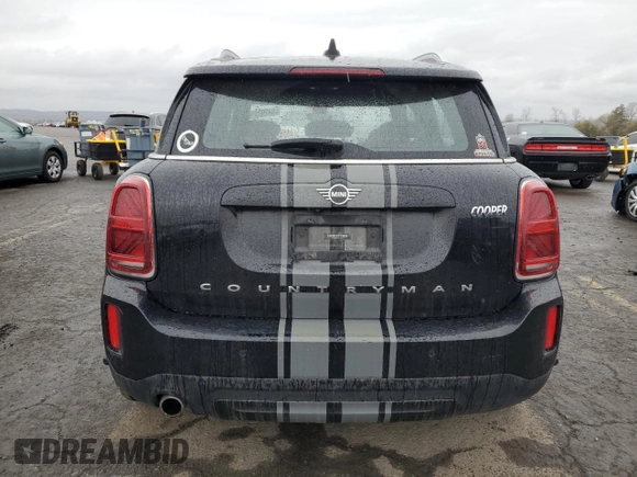2021 MINI Countryman Cooper with VIN WMZ43BR01M3M79170, listed as a Copart auction lot 52717035 with 88,073 mi miles and Salvage title. Bid and sale history available at DreamBid. Image 6.