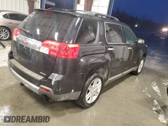 2011 GMC Terrain SLT-2 with VIN 2CTFLXE58B6238319, listed as a Copart auction lot 45166035 with 210,014 mi miles and Salvage Title. Bid and sale history available at carsss.com. Image 3.