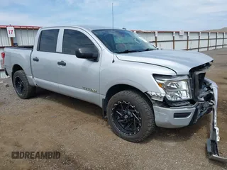 2020 Nissan Titan S with VIN 1N6AA1EE3LN511475, listed as a IAAI auction lot 42575338 with 57,816 mi miles and . Bid and sale history available at DreamBid. Image 1.