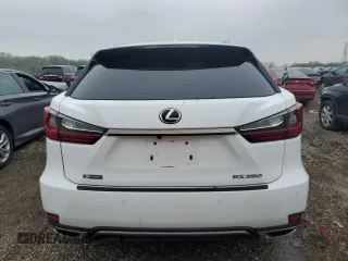 2020 Lexus RX 350 F Sport Performance with VIN 2T2YZMDA5LC223966, listed as a Copart auction lot 54944185 with 62,392 mi miles and Salvage title. Bid and sale history available at DreamBid. Image 6.