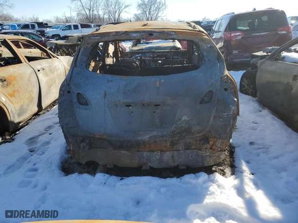 2013 Nissan Rogue S with VIN JN8AS5MT9DW523265, listed as a Copart auction lot 81292134 with 0 mi miles and Salvage Title. Bid and sale history available at carsss.com. Image 6.