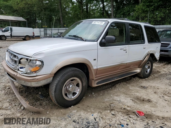 1996 Ford Explorer XLT z VIN 1FMDU32P1TZB95989, wystawiony jako Copart lot #60714735 z przebiegiem 166 081 mil mil oraz Szkoda całkowita • Salvage title. Historia ofert i sprzedaży dostępna na DreamBid. Obrazek 1.