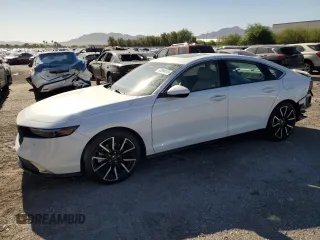 2023 Honda Accord Touring with VIN 1HGCY2F82PA044148, listed as a Copart auction lot 63864515 with 22,869 mi miles and Salvage title. Bid and sale history available at DreamBid. Image 1.
