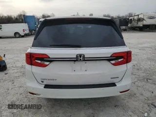 2024 Honda Odyssey Touring z VIN 5FNRL6H81RB063067, wystawiony jako Copart lot #49789175 z przebiegiem 16 581 mil mil oraz Szkoda całkowita • Salvage title. Historia ofert i sprzedaży dostępna na DreamBid. Obrazek 6.
