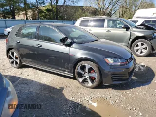 2016 Volkswagen Golf GTI SE with VIN 3VW5T7AU2GM069218, listed as a Copart auction lot 53682954 with 43,199 mi miles. Bid and sale history available at carsss.com. Image 4.