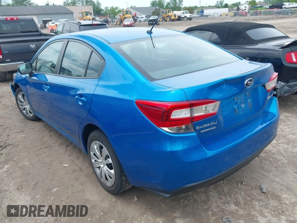 2021 Subaru Impreza with VIN 4S3GKAB6XM3607348, listed as a IAAI auction lot 42554219 with 38,722 mi miles and . Bid and sale history available at DreamBid. Image 3.
