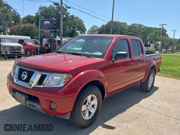 2012 Nissan Frontier SV with VIN 1N6AD0ER8CC456988, listed as a Copart auction lot 66021335 with 151,605 mi miles and Clean title. Bid and sale history available at DreamBid. Image 2.