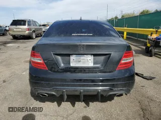 2013 Mercedes-Benz C 300 Sport with VIN WDDGF8AB7DR248667, listed as a Copart auction lot 53837375 with 53,973 mi miles and Salvage Title. Bid and sale history available at DreamBid. Image 6.