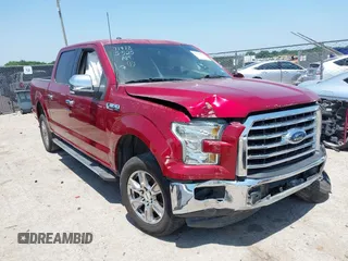 2015 Ford F-150 XL with VIN 1FTEW1CF4FKE28712, listed as a IAAI auction lot 42341630 with 166,126 mi miles and . Bid and sale history available at DreamBid. Image 1.