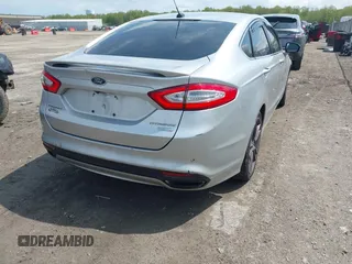 2016 Ford Fusion Titanium with VIN 3FA6P0K93GR223280, listed as a IAAI auction lot 42178478 with 189,239 mi miles and . Bid and sale history available at DreamBid. Image 4.