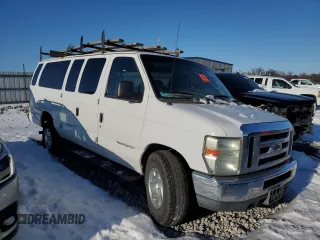 2011 Ford Econoline Passenger XL with VIN 1FBSS3BL5BDA48217, listed as a Copart auction lot 87444574 with 196,447 mi miles and Clean title. Bid and sale history available at DreamBid. Image 4.