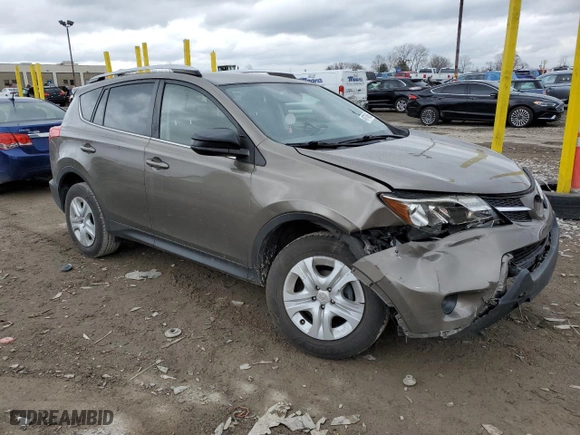 2014 Toyota RAV4 LE with VIN JTMZFREV6ED033440, listed as a Copart auction lot 49774585 with 139,121 mi miles and Salvage Title. Bid and sale history available at carsss.com. Image 4.