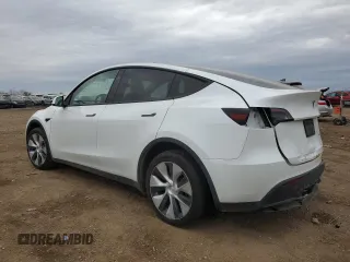 2023 Tesla Model Y Long Range with VIN 7SAYGDEEXPF839677, listed as a Copart auction lot 50845175 with 36,661 mi miles and Salvage Title. Bid and sale history available at DreamBid. Image 2.