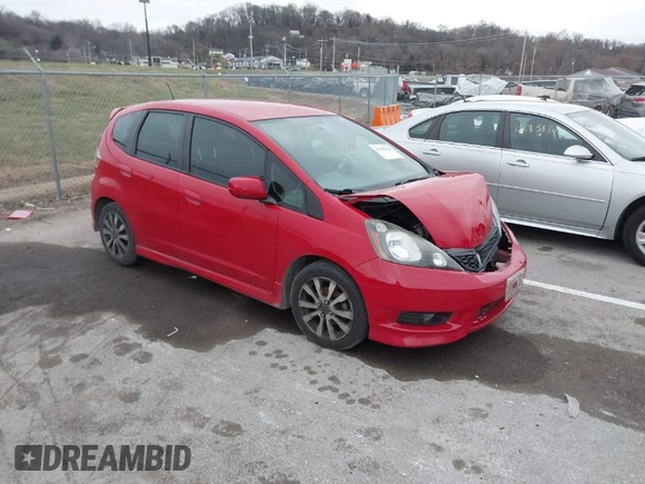 2012 Honda Fit Sport with VIN JHMGE8H53CC027421, listed as a IAAI auction lot 41182126 with 147,917 mi miles. Bid and sale history available at carsss.com. Image 1.