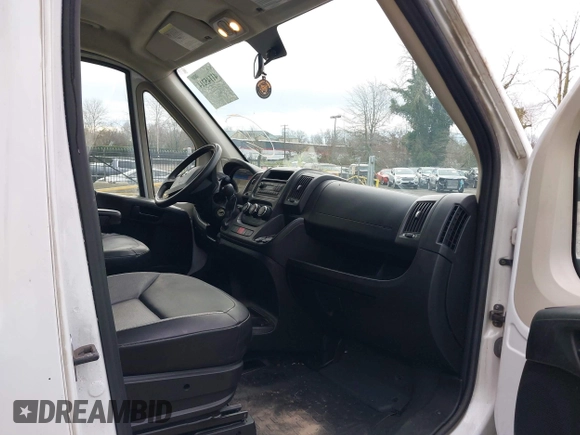 2017 Ram ProMaster Cargo with VIN 3C6TRVDG1HE526042, listed as a IAAI auction lot 41145214 with 157,653 mi miles and . Bid and sale history available at carsss.com. Image 5.