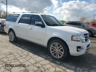 2017 Ford Expedition EL Platinum with VIN 1FMJK1MT6HEA38772, listed as a Copart auction lot 79301634 with 228,944 mi miles and Salvage Title. Bid and sale history available at carsss.com. Image 4.