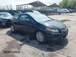 2012 Honda Civic EX z VIN 2HGFG3A89CH513874, wystawiony jako IAAI lot #41938658 z przebiegiem 158 422 mil mil oraz . Historia ofert i sprzedaży dostępna na DreamBid. Obrazek 1.