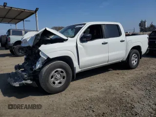 2022 Nissan Frontier SV with VIN 1N6ED1EJ6NN642344, listed as a Copart auction lot 50182595 with 81,228 mi miles and Salvage Title. Bid and sale history available at carsss.com. Image 1.